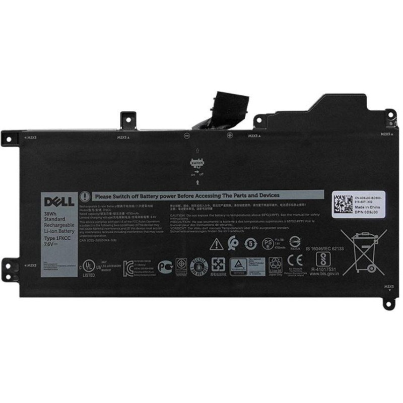 DELL baterie 2-článková 38Wh Li-Ion pro Latitude 7200 2v1, 7210 2v1