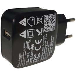 TRX Akyga AK-CH-06 USB nabíječka 220V/ 5V/ 2,1A/ 10W/ černá