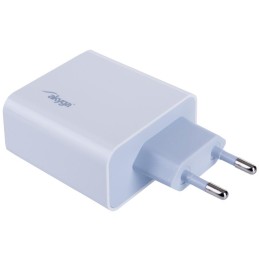 TRX Akyga AK-CH-14 USB nabíječka 220V/ 5-20V/ 45W/ USB-C + USB-A/ PD 3.0/ QC 3.0/ AFC/ FCP/ Apple 2.4A/ PPS/ bílá
