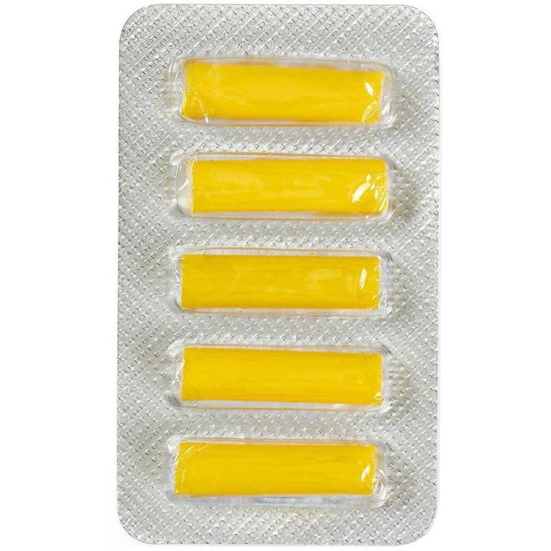 NEDIS vůně do vysavače/ citrón/ 5 náplní/ žlutá