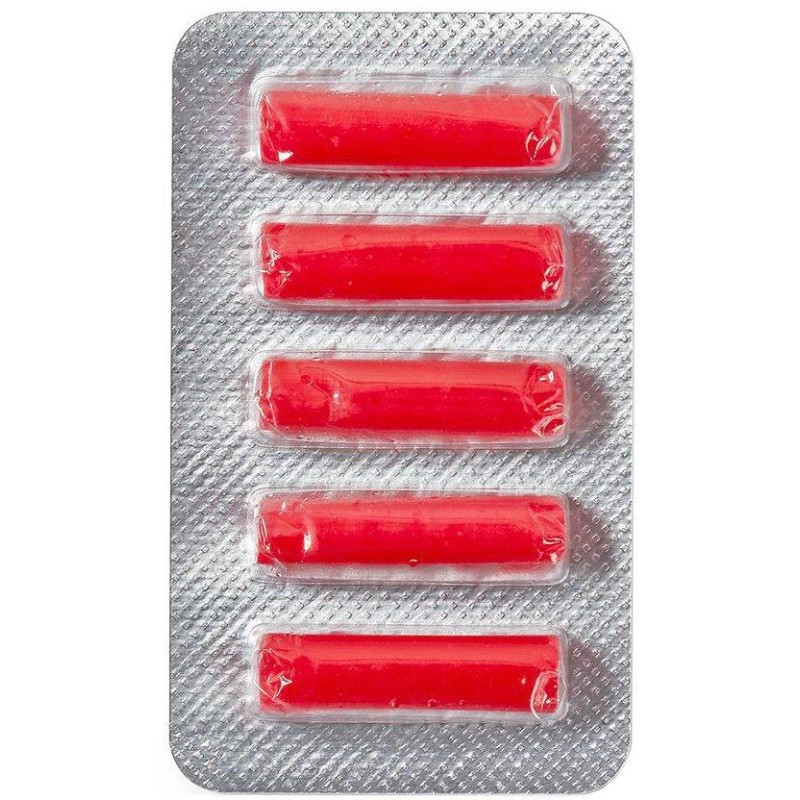 NEDIS vůně do vysavače/ sladká/ 5 náplní/ červená