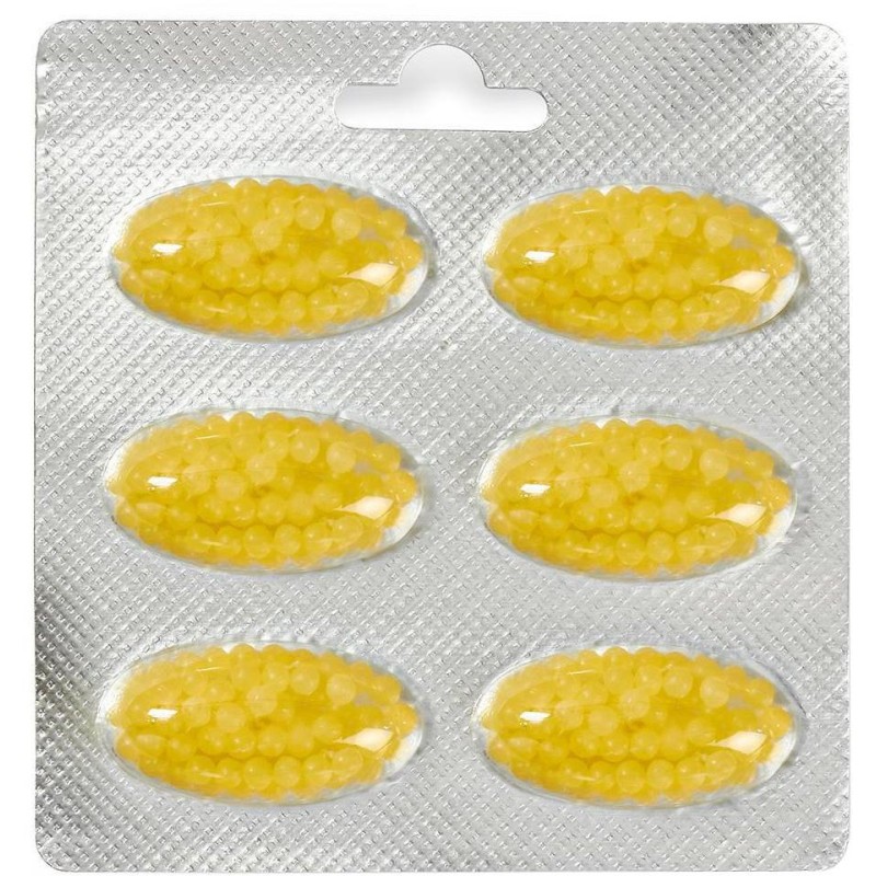 NEDIS vůně do vysavače/ citrón/ 6 náplní/ žlutá