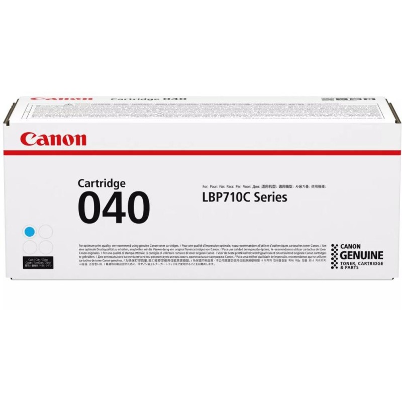 Canon originální toner 040 C azurový, LBP710C řada,   kapacita 5 400 stran