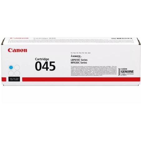 Canon originální toner 045 C azurový, kapacita 1 300 stran
