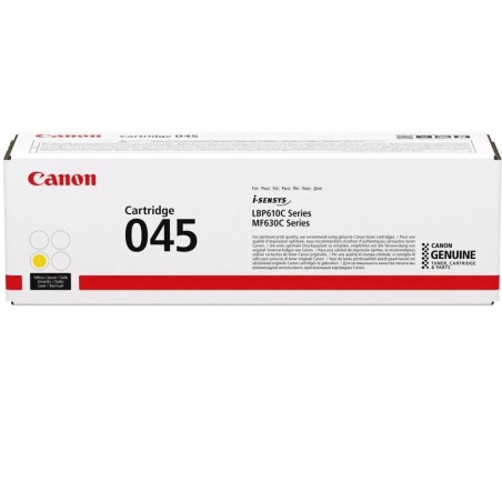 Canon originální toner 045 Y žlutý, kapacita 1 300 stran