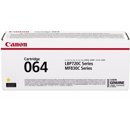 Canon originální toner Cartridge 064 Y žlutý, MF832Cdw 5 000 stran