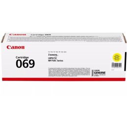 Canon originální toner Cartridge 069 Y žlutý, MF752Cdw, 754Cdw, LBP673Cdw, kapacita 1 900 stran