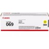 Oryginalny toner Canon 069 Y żółty, MF752Cdw, 754Cdw, LBP673Cdw, wydajność 1900 stron