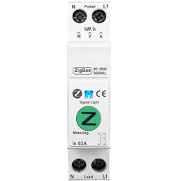 IMMAX NEO SMART elektronický jistič jednofázový 1-63A, měření spotřeby, Zigbee 3.0, TUYA