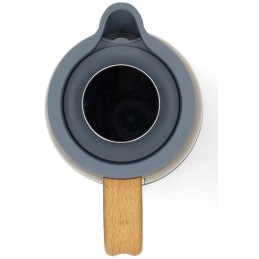 NEDIS rychlovarná konvice KAWK510EBK/ objem 1,7 l/ Soft-Touch/ 1850 - 2200 W/ nerezová ocel/ černá