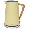 NEDIS electric kettle KAWK510EYW/ volume 1.7 l/ Soft-Touch/ 1850 - 2200 W/ stainless steel/ yellow