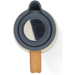 NEDIS rychlovarná konvice KAWK510EYW/ objem 1,7 l/ Soft-Touch/ 1850 - 2200 W/ nerezová ocel/ žlutá