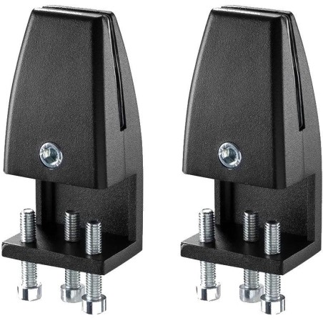 Neomounts NS-CLMP25BLACK / Desk Clamp for NS-GLSPROTECTXXX - for 8-25 mm desk thickness - set of 2 / Black