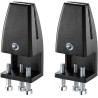 Neomounts NS-CLMP25BLACK / Zacisk biurkowy do NS-GLSPROTECTXXX - do grubości biurka 8-25 mm - zestaw 2 sztuk / Czarny
