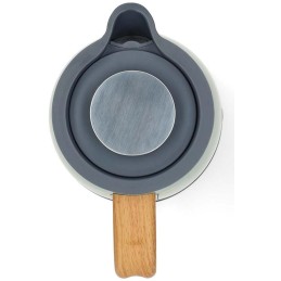 NEDIS rychlovarná konvice KAWK510EGN/ objem 1,7 l/ Soft-Touch/ 1850 - 2200 W/ nerezová ocel/ zelená