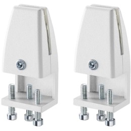Neomounts NS-CLMP25WHITE / Desk Clamp for NS-GLSPROTECTXXX - for 8-25 mm desk thickness - set of 2 / White
