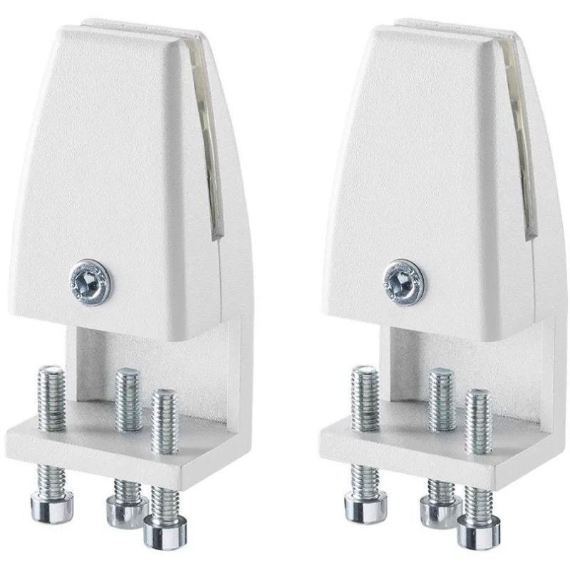 Neomounts NS-CLMP25WHITE / Desk Clamp for NS-GLSPROTECTXXX - for 8-25 mm desk thickness - set of 2 / White