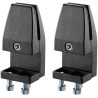 Neomounts NS-CLMP40BLACK / Zacisk biurkowy do NS-GLSPROTECTXXX - do biurek o grubości 25-40 mm - zestaw 2 sztuk / Czarny