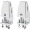 Neomounts NS-CLMP40WHITE / Desk Clamp pre NS-GLSPROTECTXXX - pre 25-40 mm doska thickness - sada 2 / White