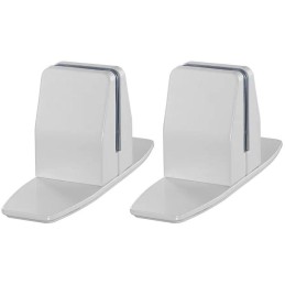 Neomounts NS-CLMPSTANDWHITE / Desk Stand for NS-GLSPROTECTXXX -  set of 2 / White