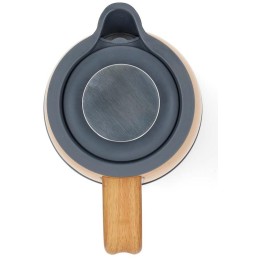 NEDIS rychlovarná konvice KAWK510EOR/ objem 1,7 l/ Soft-Touch/ 1850 - 2200 W/ nerezová ocel/ oranžová