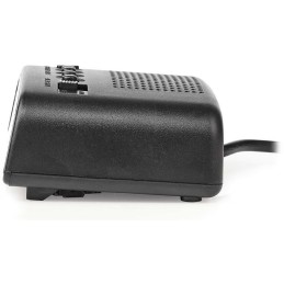 NEDIS digitální stolní budík/ LED displej/ funkce odloženého buzení/ jeden alarm/ černý