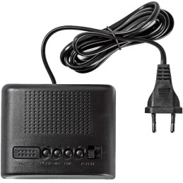 NEDIS digitální stolní budík/ LED displej/ funkce odloženého buzení/ jeden alarm/ černý