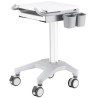 Neomounts MED-M200 / Mobile Laptop Cart, incl. keyboard & mouse drawer / Creme