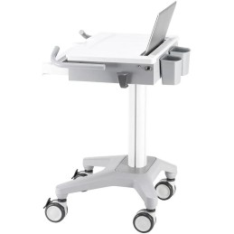 Neomounts  MED-M200 / Mobile Laptop Cart, incl. keyboard & mouse drawer / Creme