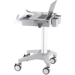 Neomounts  MED-M200 / Mobile Laptop Cart, incl. keyboard & mouse drawer / Creme