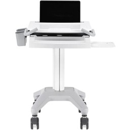 Neomounts  MED-M200 / Mobile Laptop Cart, incl. keyboard & mouse drawer / Creme