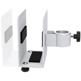 Neomounts THINCLIENT-10/Držák na mini PC/na držák displeje/VESA 100x100 /nosn. 10 kg/nastavení šírky 9-20 cm/bílý