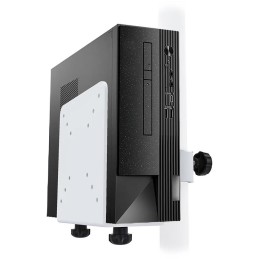 Neomounts THINCLIENT-10/Držák na mini PC/na držák displeje/VESA 100x100 /nosn. 10 kg/nastavení šírky 9-20 cm/bílý