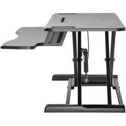 Neomounts  NS-WS300BLACK / Workstation - sit-stand workplace (height adjustment: 11-51 cm) / Black