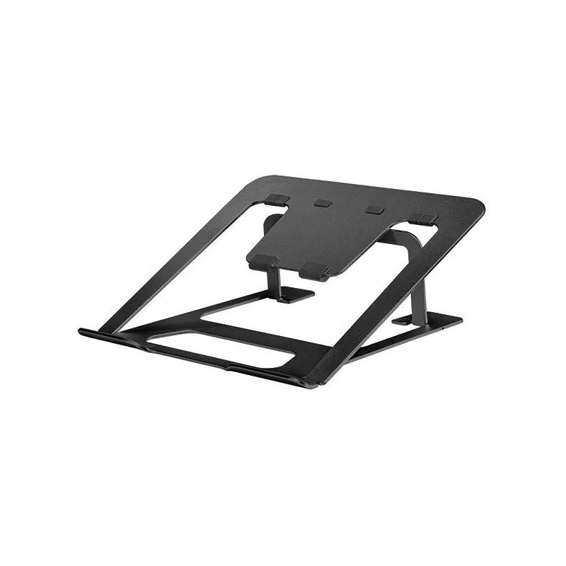 Neomounts NSLS085BLACK/Držák na notebook,tablet/na stůl/10-17"/nosn. 5kg/ 6 různých výškových poloh/skládací/černý