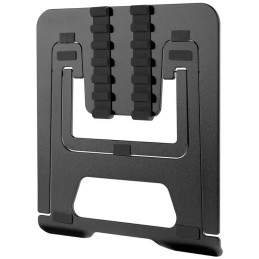 Neomounts NSLS085BLACK/Držák na notebook,tablet/na stůl/10-17"/nosn. 5kg/ 6 různých výškových poloh/skládací/černý