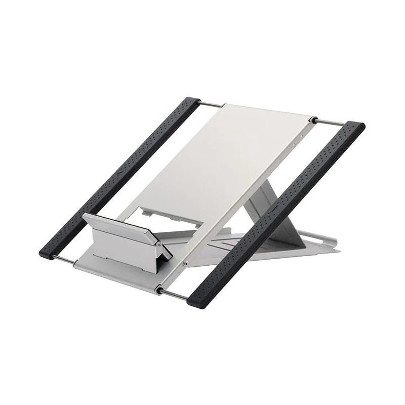 Neomounts NSLS085BLACK /Držák na notebook,tablet/na stůl/10-22"/nosn. 5kg/ 6 různých výškových poloh/skládací/stříbrný