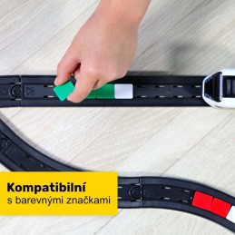 Intelino – sada koľajníc a farebných značiek