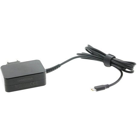 PATONA napájecí adaptér pro tablet PC/Smartphone/ 5V-20V 65W/ konektor USB-C/ černý/ Power delivery