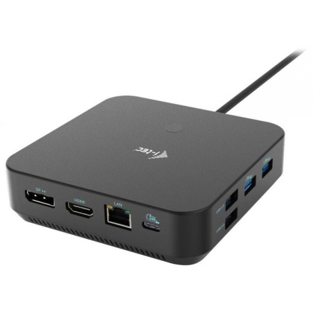 I-tec dokovací stanice/ 2x USB-C/ 2x USB 2.0/ 3x USB 3.0/ HDMI/ 2x DP/ LAN/ Power Delivery 100 W + univ. nabíječka 100 W