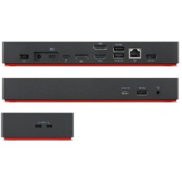 Lenovo ThinkPad Thunderbolt Dock 4.gen-135W(2x DP,HDMI, RJ45, 1xUSB-C,4xUSB 3.1,1xThunderbolt adapter)