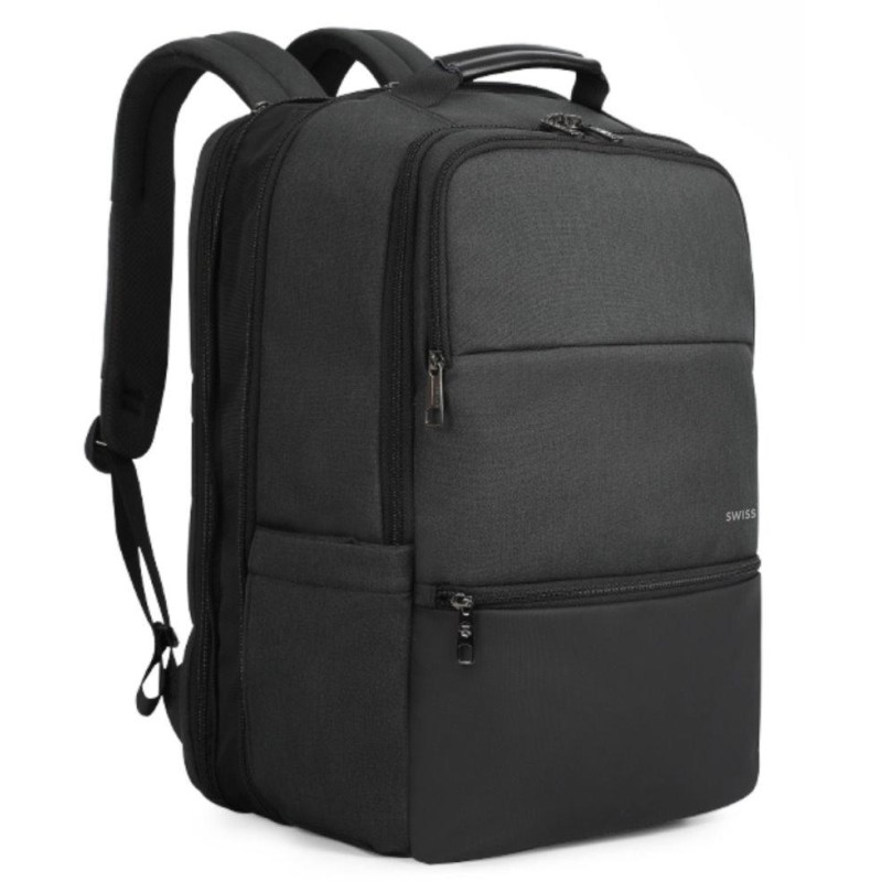 Swissten Laptop backpack batoh na notebook 15,6“, černý