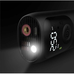 NEDIS dobíjecí vzduchový kompresor/ 0.1 - 10.3 Bar/ provozní režimy: auto/ motorka/ kolo / míč/ měřič tlaku vzduchu