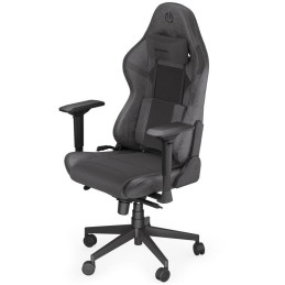 Endorfy herní židle Scrim BK / kombinace textil / kůže / černá