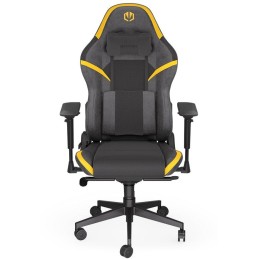 Endorfy herní židle Scrim YL / kombinace textil / kůže / černožlutá