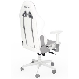 Endorfy herní židle Scrim OWH / kombinace textil / kůže/ bílá