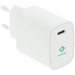 PATONA nabíječka/ USB-C/ vstup /100-240V/ výstup 5V/3.0A, 9V/2.22A, 12V/1.67A/ 20W Power delivery/ bílá
