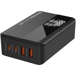 COLORWAY USB nabíječka/ 2x USB-A/ 2x USB-C/ 100W/ Černá