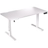 Stół do gier Endorfy Atlas L elektryczny OWH / 150cm x 78cm / nośność 80 kg / elektrycznie regulowana wysokość (73-120cm) / biał