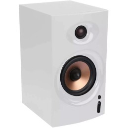 FENDA F&D repro R23BT WHITE/ 2.0/ 40W/ dřevěné/ BT/ Optický/ USB vstup/ dálkové ovládání/ bílé